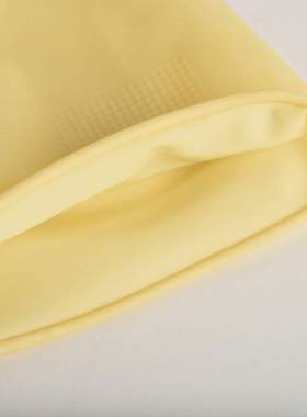 东方红黄色乳胶手套家居卫生整理橡胶洗碗手套洗衣家务清洁好帮手