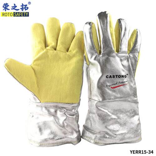 YERR15-3铝4经济温耐500度箔耐高隔型热工业烤581箱防烫手套