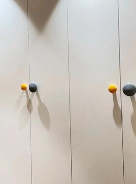 儿童衣柜把手抽成屉实木一体木型一门到JKD顶质原木圆儿童衣房柜