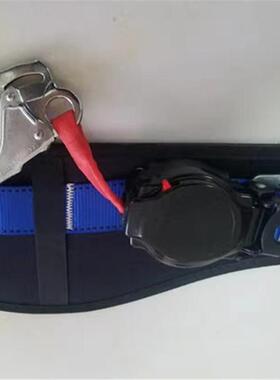 速差式安全带黄色大钩高空业安带户外施工全降速半作身式电工带