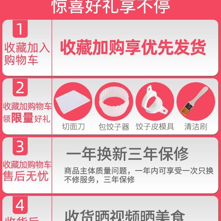 压面机家用电自动全动小型不饺锈擀面机子FXE钢皮多功能面条机
