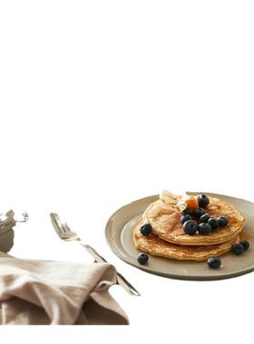 19F76HSH9SEK松露白陶瓷碗盘子用菜家餐盘套深盘饭碗装餐盘具多