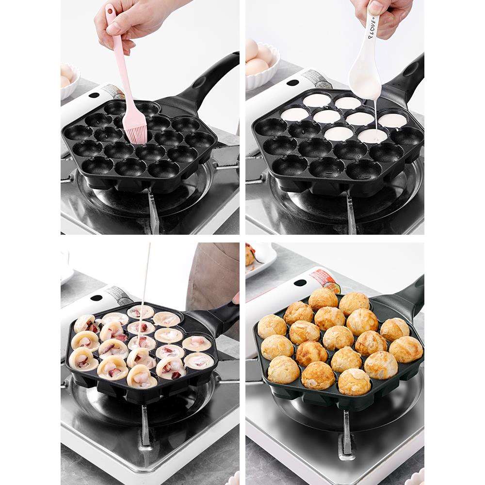 章鱼小丸子鹌机家用鱼烧烤盘做章鱼樱ZAN27桃小鹑丸子工具章材料