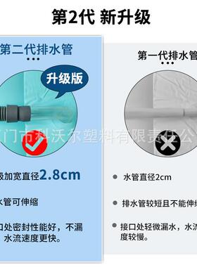 环NUL保PVC气水10L水充袋套装池卧床病人气床上充浴缸老人卧床洗