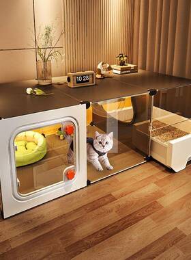 猫FYR笼型子家用室内窝猫厕所一别体小户不占猫地方一室一厅一卫