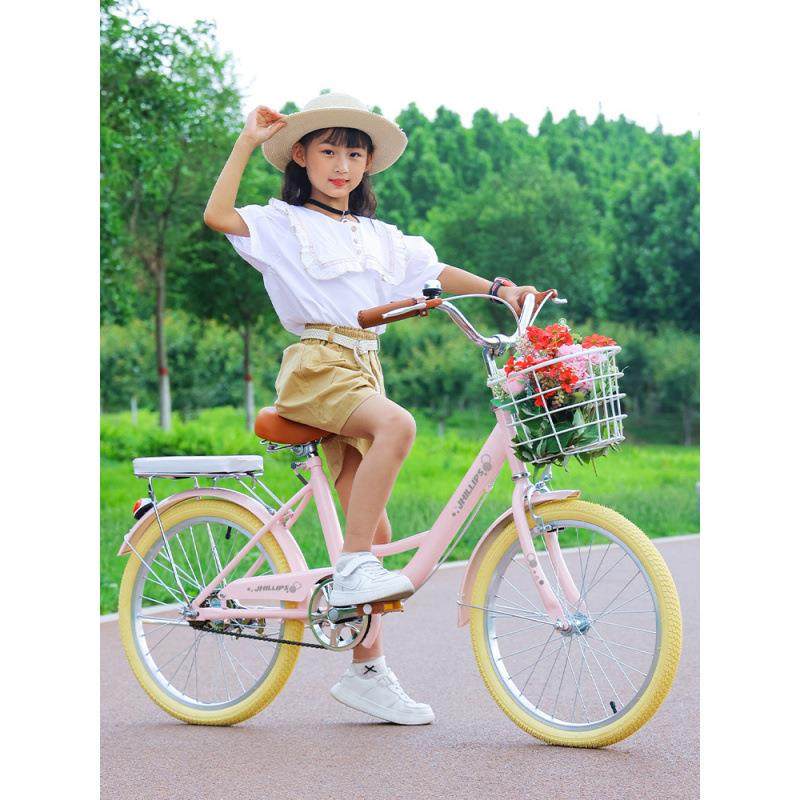 儿童自行车1女孩6-8012岁单小/学生中大童轻便2022寸公主+igi5Jdh