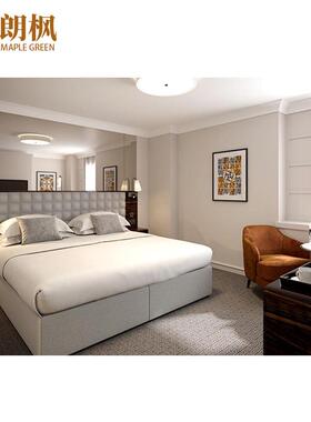 简约高端星级店ILJ家具民宿公酒寓床工程客房房标式间别墅套床柜