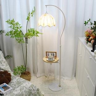 奶油红风落边几地灯网沙发茶几LBQ置物架法式田园客厅床柜台头灯