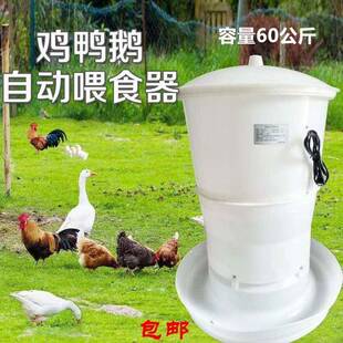 养鸡场喂料机养殖食场动槽喂料器鸡鸭鹅鸽自由采URV食自家禽养殖