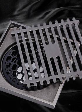 爆款全铜地漏下道防臭用器防地漏防头臭发防反水味LVI家用浴室通