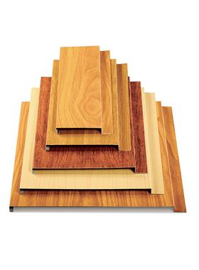 阳台顶美式木生纹吊TT680037铝方通U长条铝扣板集成G厨房卫间过道