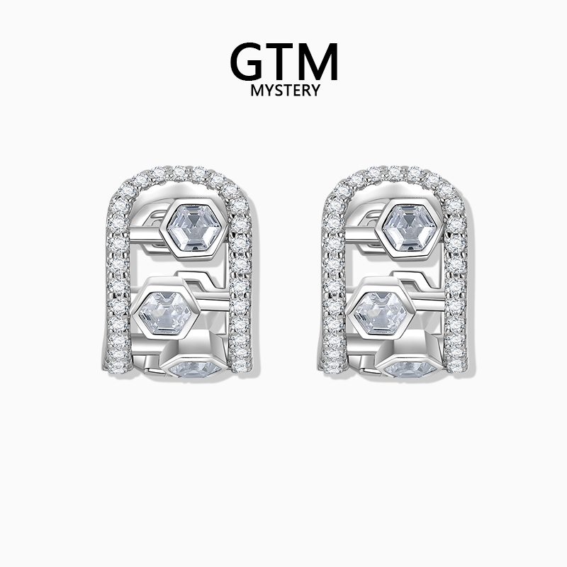 GTM耳环小蛮腰轻奢珠宝明星同款