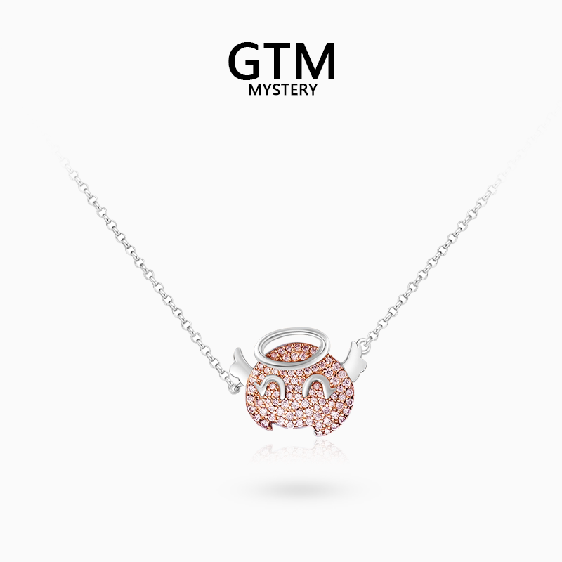 GTM天使之吻项链高级感吊坠