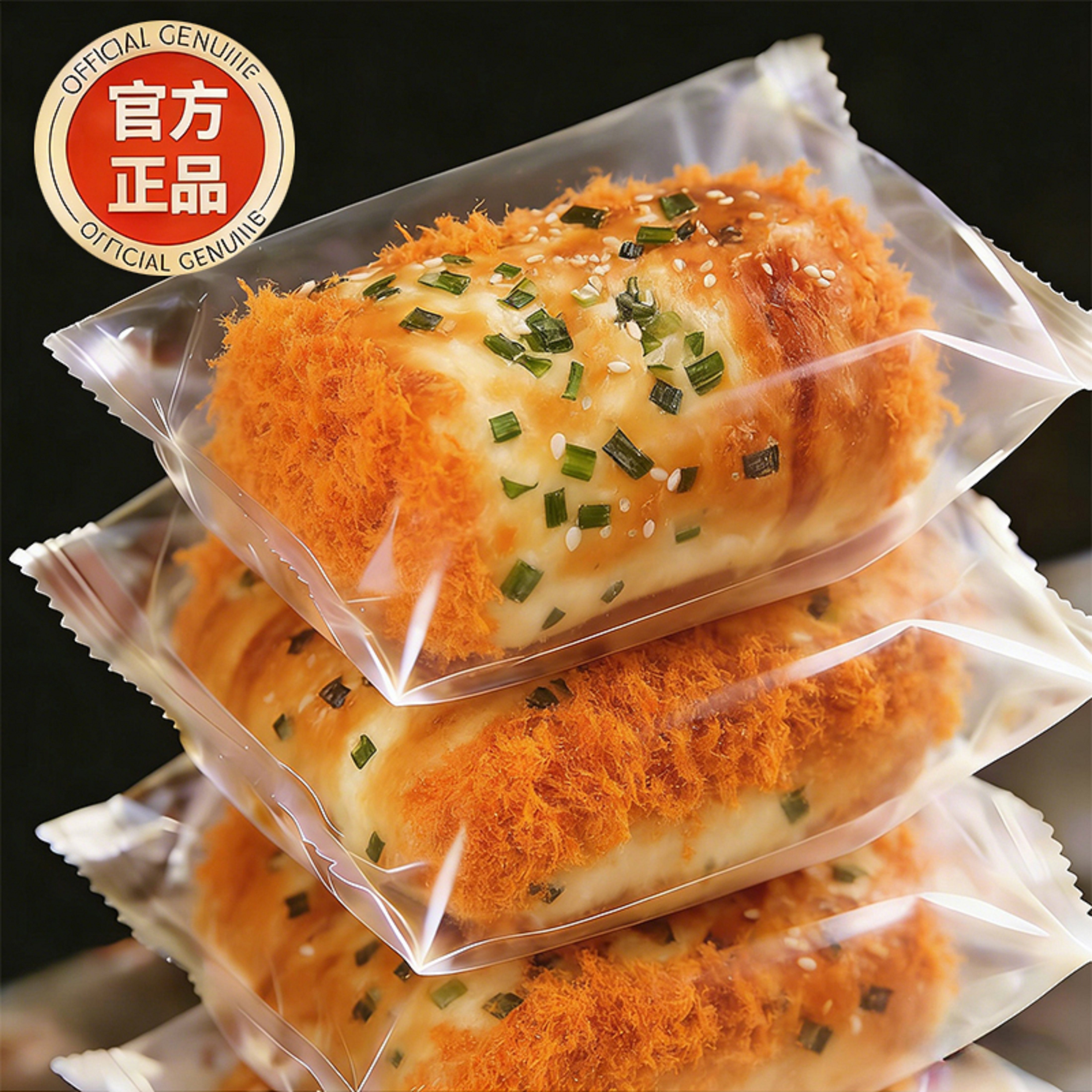 香葱肉松面包卷早餐整箱饱小吃腹夹心三明治食品小蛋糕休闲零食