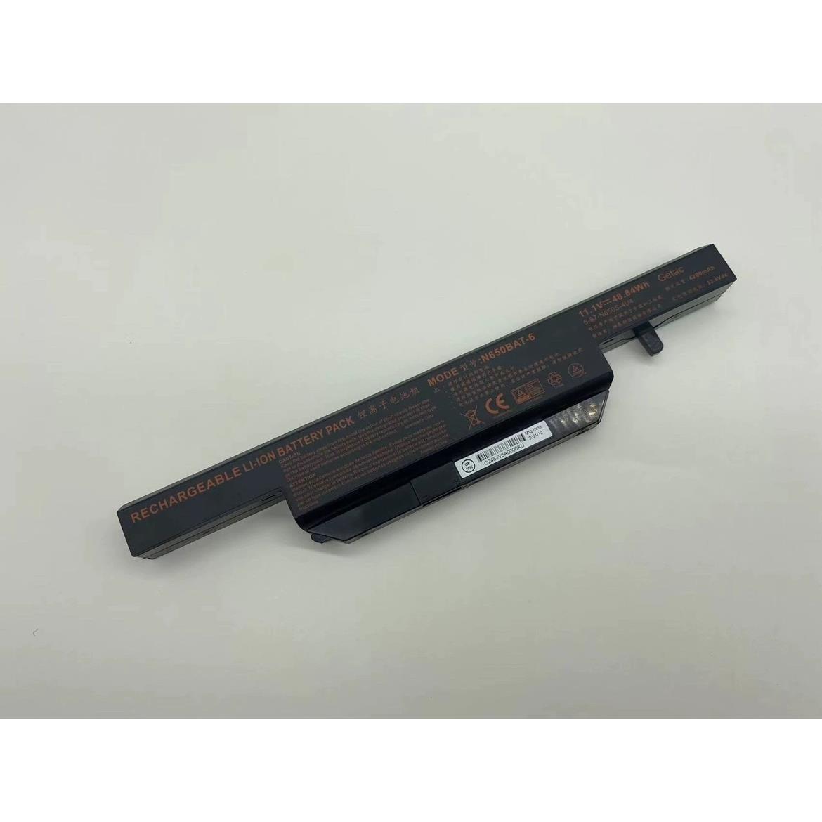 适用战神 K670E-G6D1 K670D-G4D3 CW65S08 N650BAT-6 笔记本电池