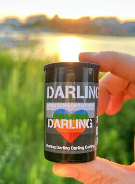 五卷包邮 乐凯shd400darling黑白胶卷135全新铁壳 非回收铁壳分装