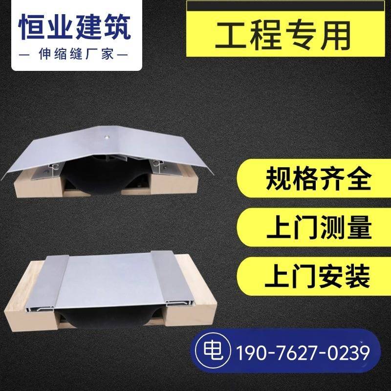 建筑变形缝内外墙伸缩缝屋面楼地面变形缝铝合金伸缩缝盖板