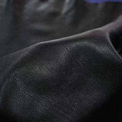 H家原版法国进口ALRAN山羊皮 SULLY黑色法羊皮料1.7mm皮具DIY真皮