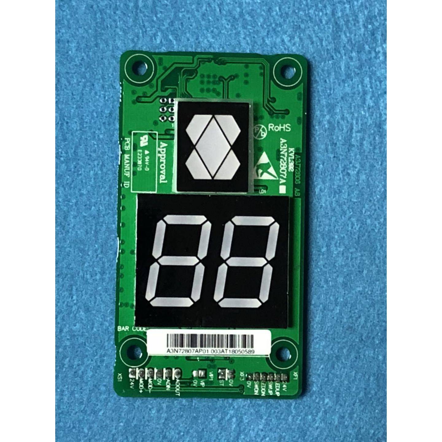 A3N72807适用巨人通力外呼板显示板GPS33E/KVL392/A3N231290P01