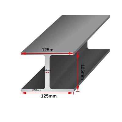 H型钢工字钢Q235B Q345B Q355B材质镀锌钢立柱幕墙槽钢角钢零售