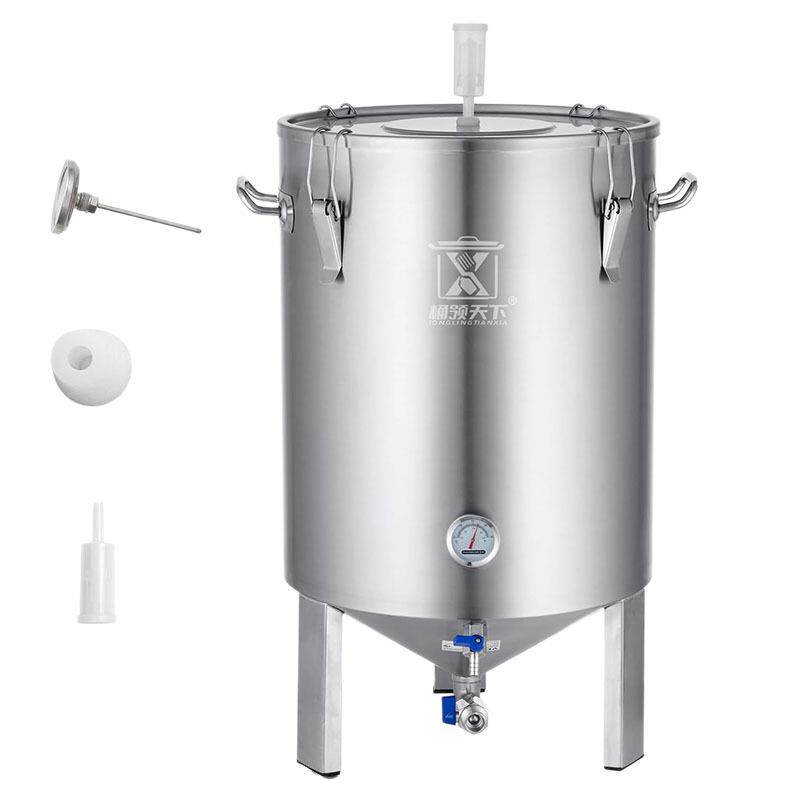 跨境304不锈钢酿酒桶锥形啤酒发酵桶Beer Brew Fermentor