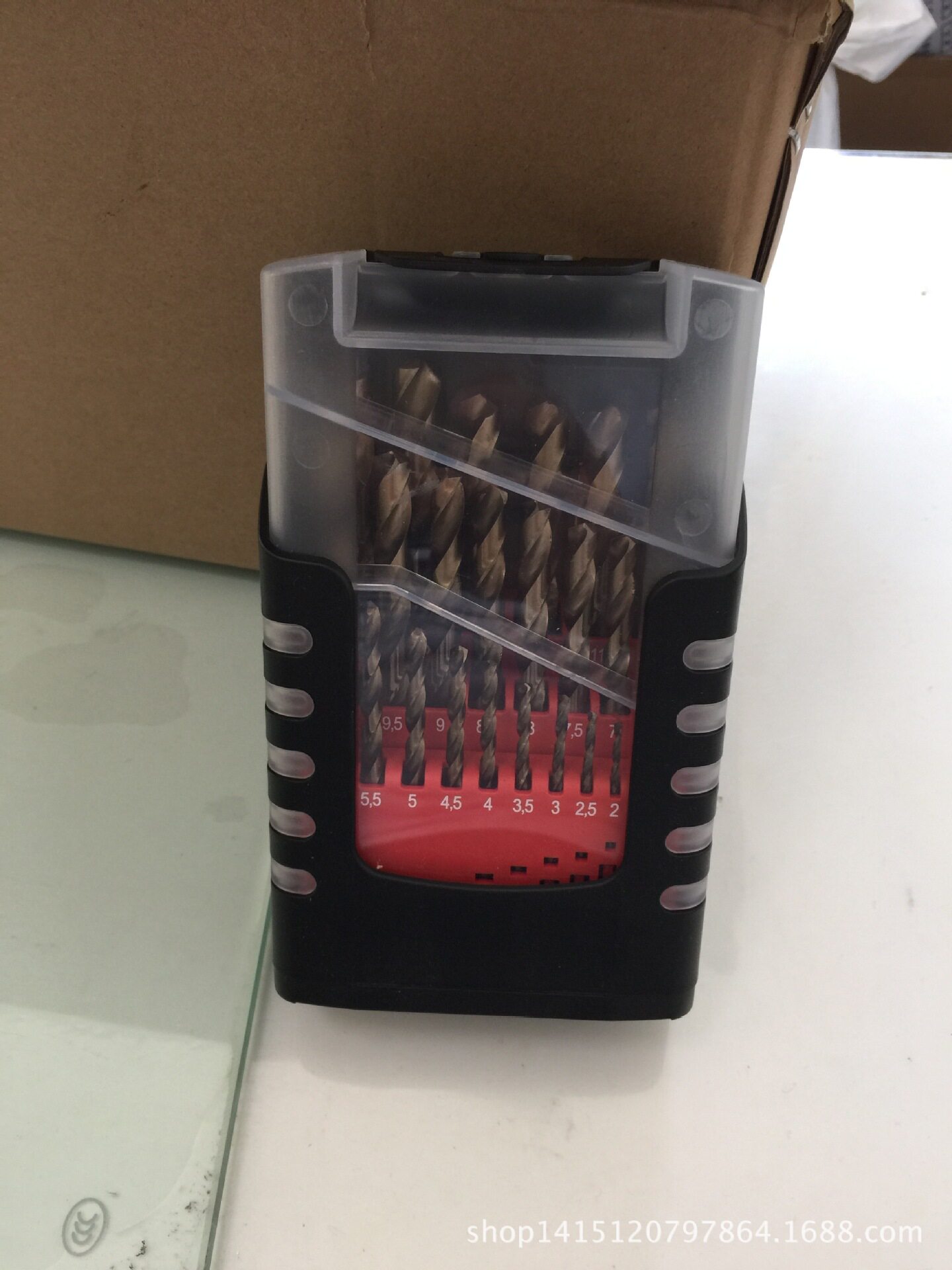 25件套含钴麻花钻/25PCS含钴钻/25件麻花钻头/M35含钴麻花钻头