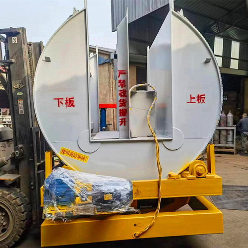 底座旋转翻转机构 180度C型o型铝材钢材翻面机 石板翻石机械设备