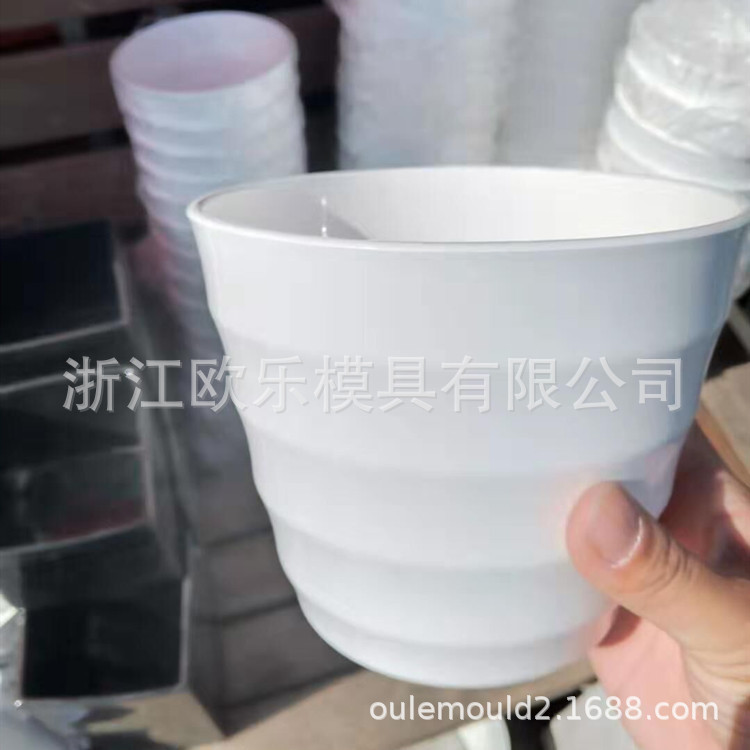 一出四塑料花盆模具 PP花盆模具注塑加工 花盆模具优惠制造