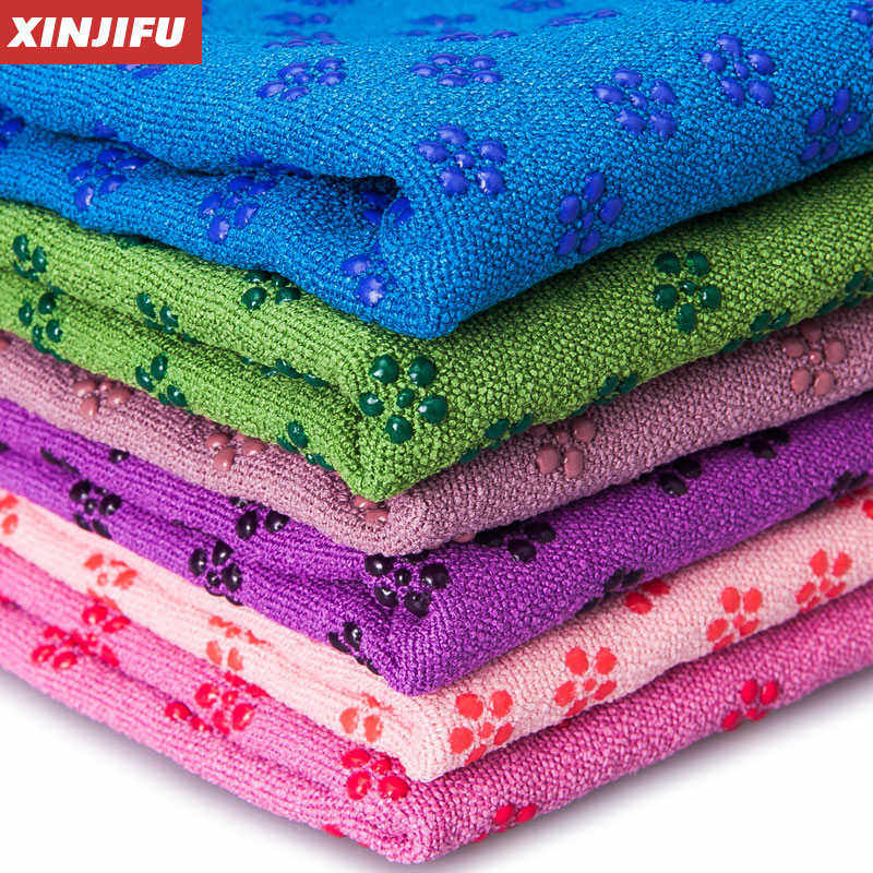 瑜伽垫铺巾女瑜伽毯瑜珈垫上的防滑铺布垫初学者艾扬格毛毯垫子