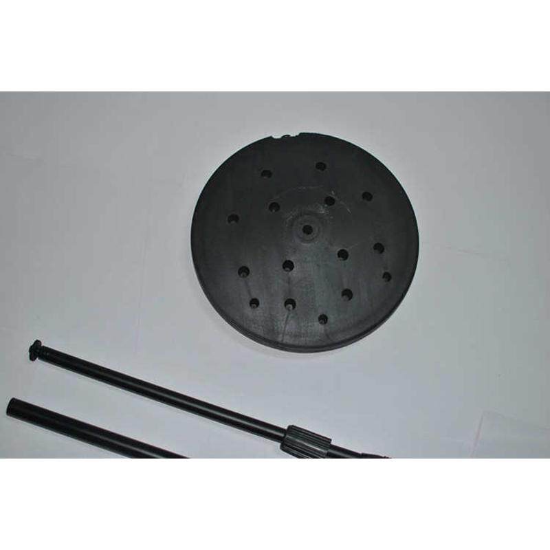 超重 立式麦克风支架 加重话筒架 落地式话筒支架 圆盘底座麦架