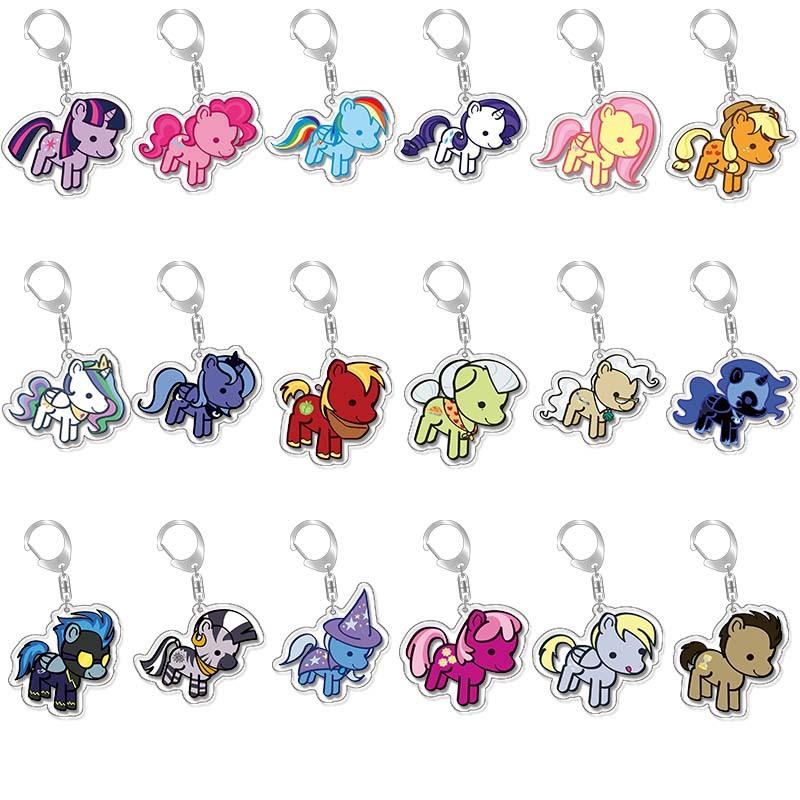 小马宝莉挂件my little pony卡通可爱包包挂件亚克力钥匙扣送同学