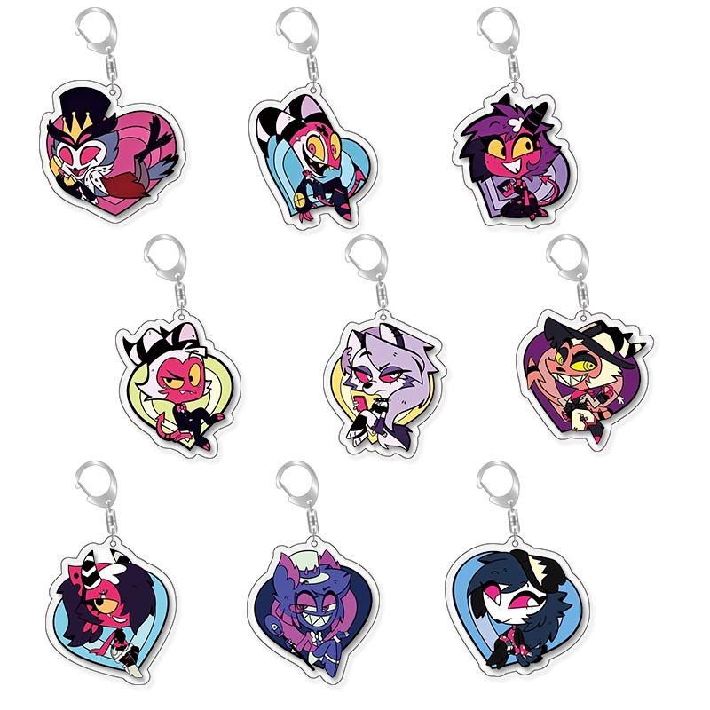 极恶老大周边亚克力钥匙扣比利兹罗利二次元可爱包包挂饰送同学