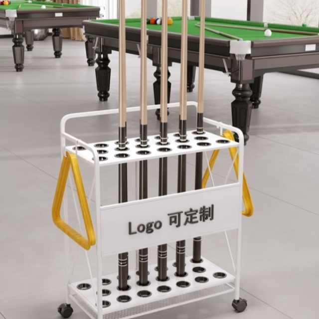 台球杆放置架落地式台球杆架台球桌球存杆架鱼竿架铁艺台球杆架