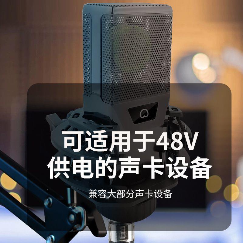 48V电容麦克风大振膜录音