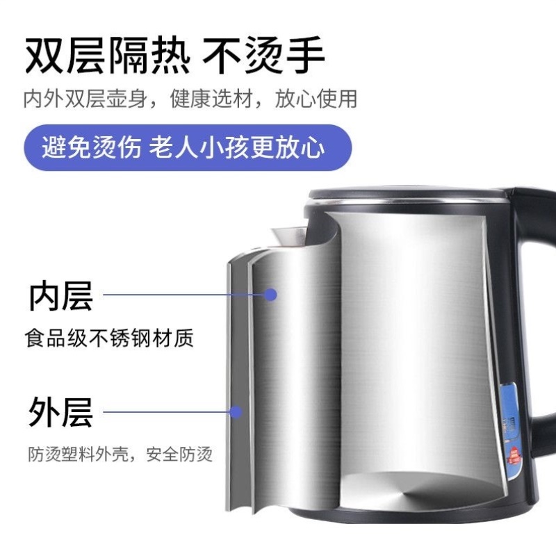 小型饮水机家用自动上水电热烧水壶下置桶装茶炉消毒保温煮茶新款