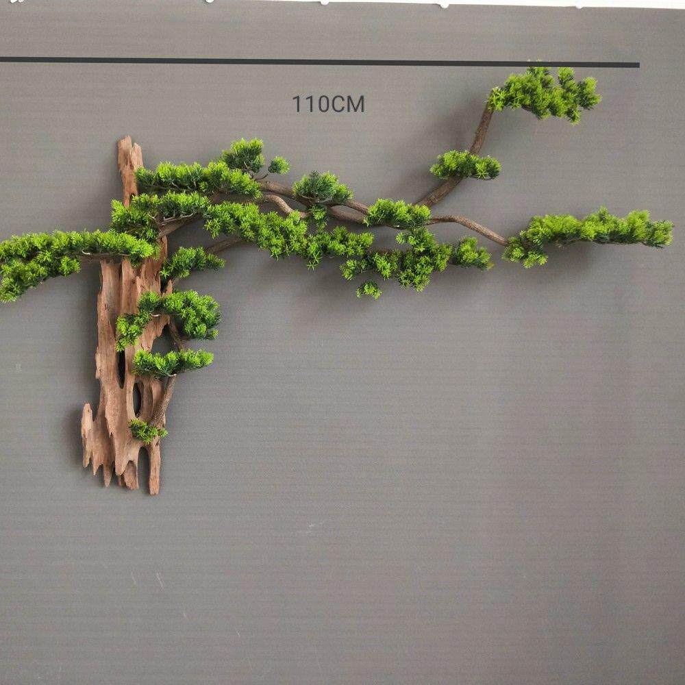 仿真植物墙饰创意中式迎