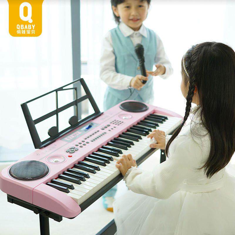 儿童电子琴61键女孩多功