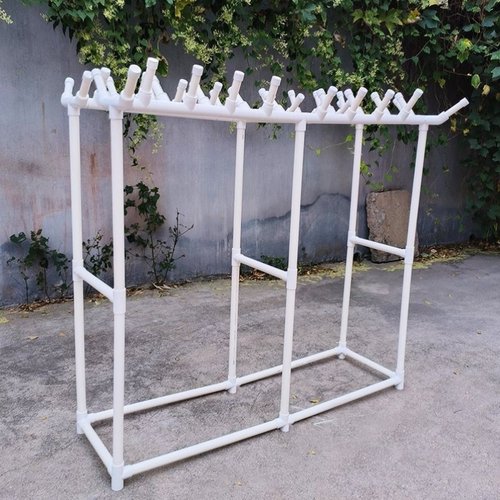 幼儿园雨衣架沙滩裤衣架晒衣架可移动加粗杆立体衣架置地衣帽架