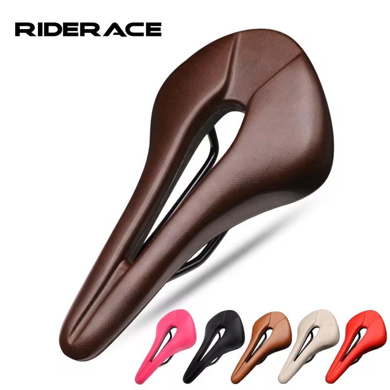 RIDERACE公路自行车坐垫镂空骑行座垫复古舒适车座超柔单车鞍座