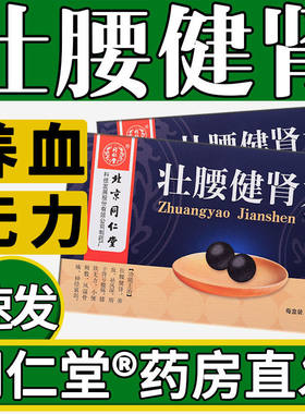 【同仁堂】壮腰健肾丸5.6g*10丸/盒神经衰弱风湿养血风湿骨痛腰痛