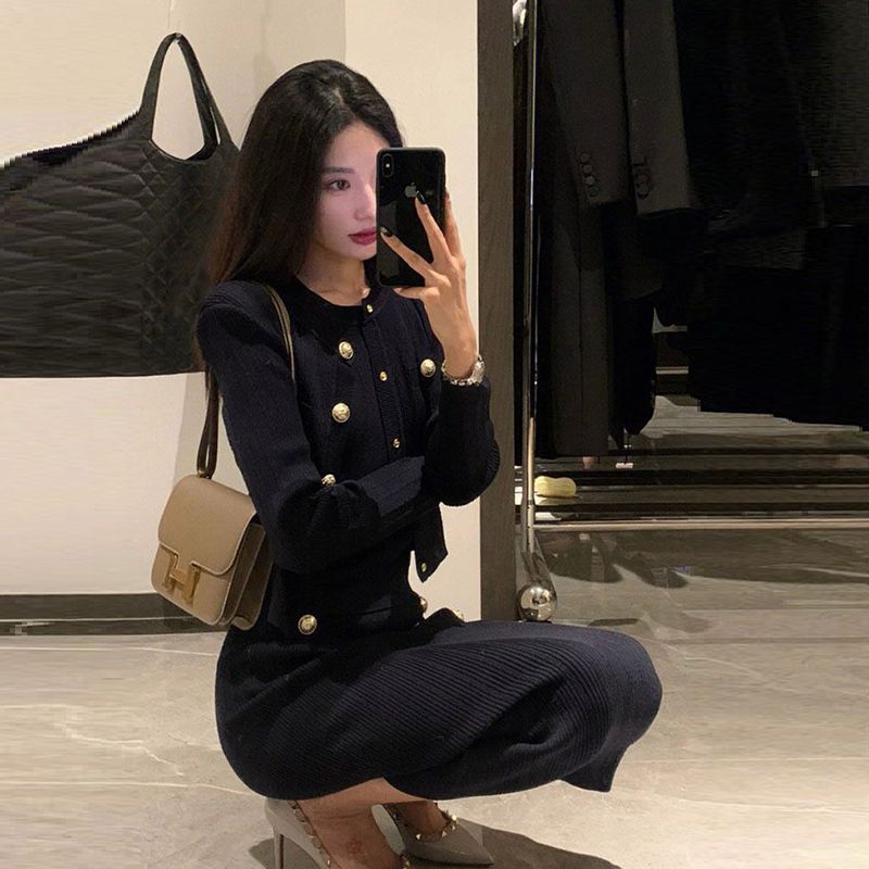 小香风套装名媛御姐风高
