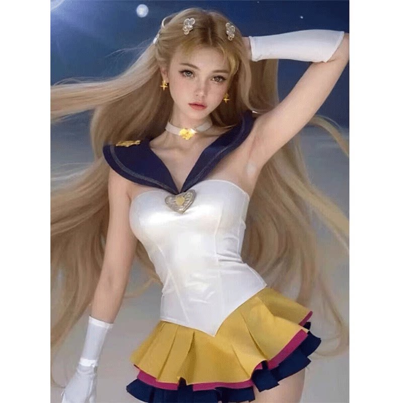 迪士尼穿搭美少女战士cos