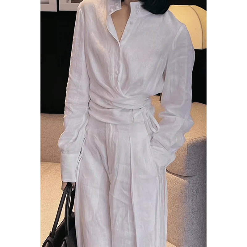 欧货高级感时尚气质阔腿