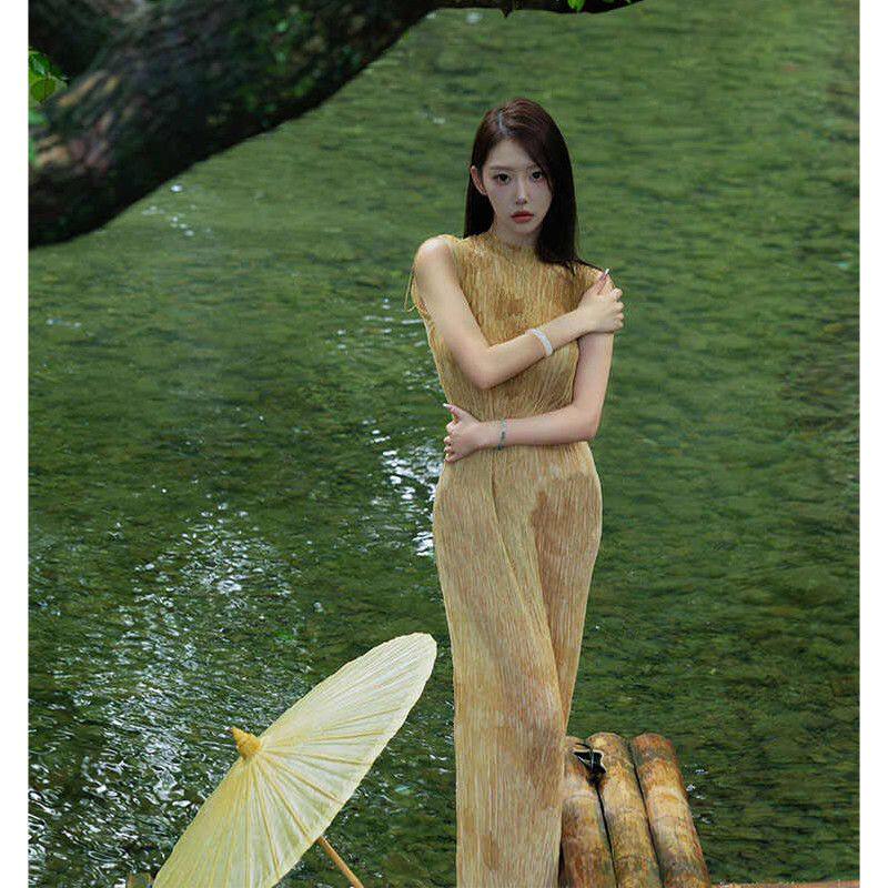 新中式改良旗袍夏季薄款