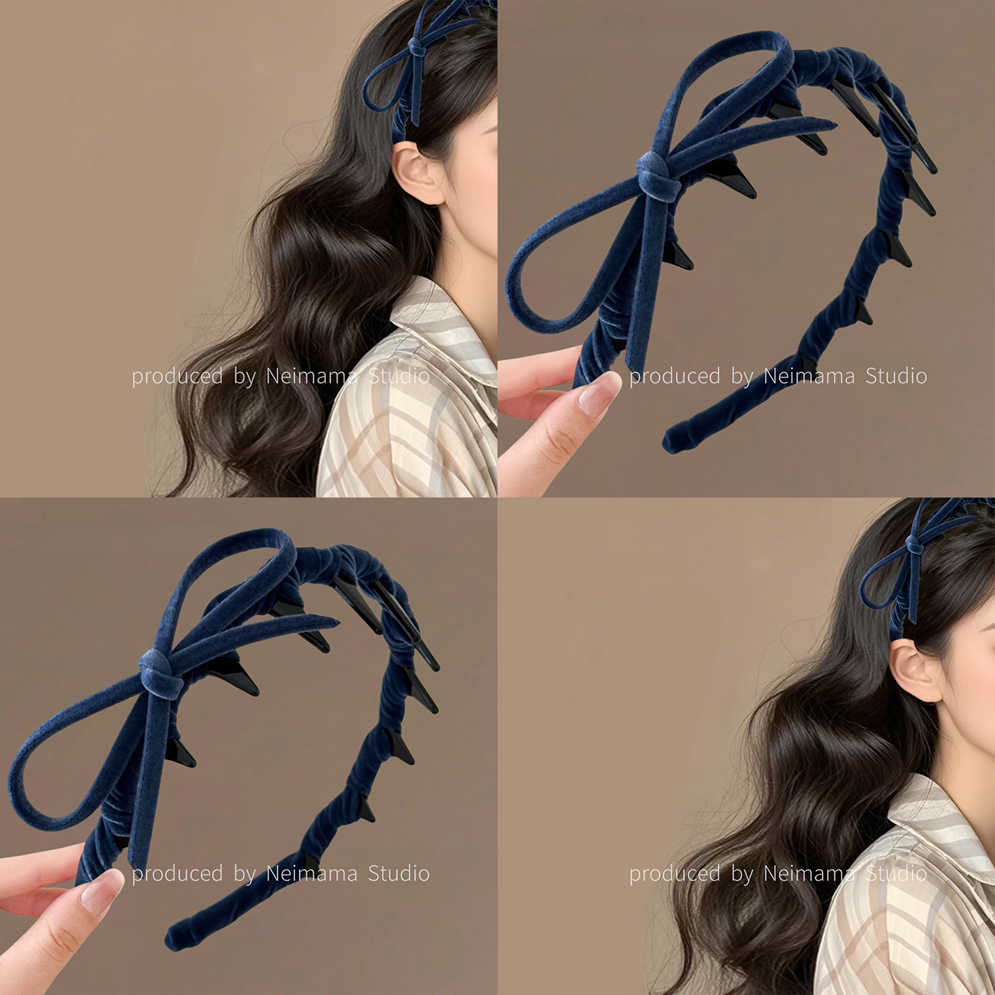 包配件拎环！深蓝晚宴~复古丝绒