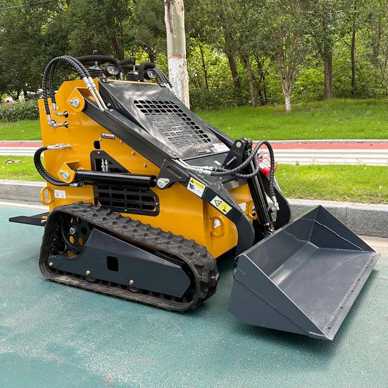 履带式滑移装载机室内装修垃圾清运车前卸式装卸车工厂小铲车