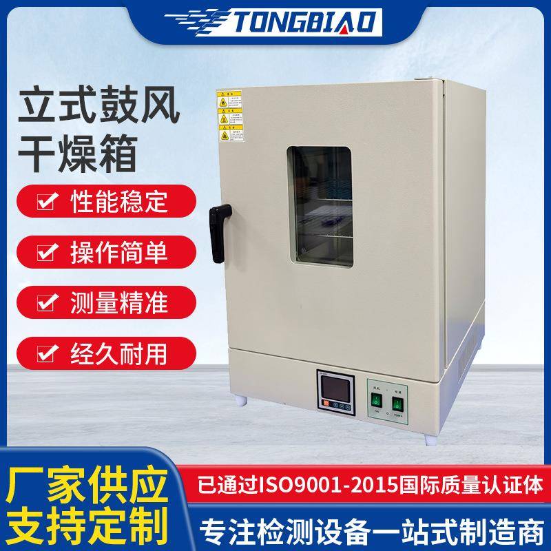 实验室立式鼓风干燥箱电热恒温鼓风中药烘箱高温烘干机恒温箱厂家
