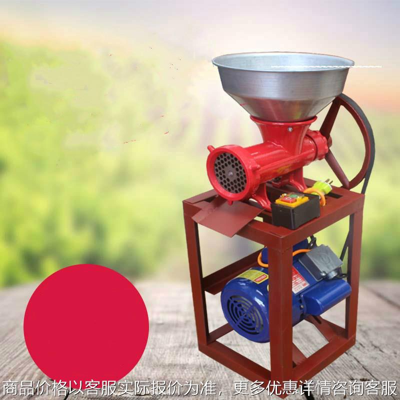 32号电动商用绞肉机绞碎鸡架骨机绞辣椒糍粑机家用绞鱼机灌肠机