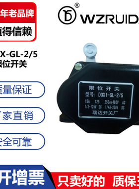限位开关 行程开关  DQX1-GL-2/5 大型起重机限位用的限位开关