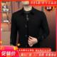 雅绣黑绅冬加绒假两件卫衣时尚 帅气潮流修身 男士 锦瑟潮流男装 长袖